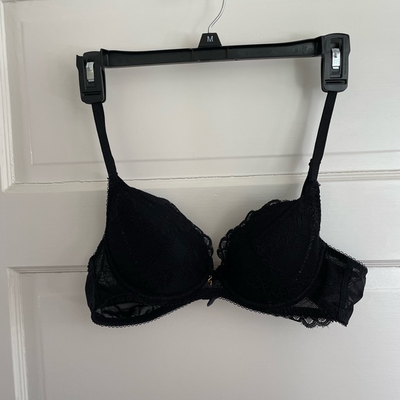 Gossard Black Lace Push-up Bra 34B - Picture 2 of 7